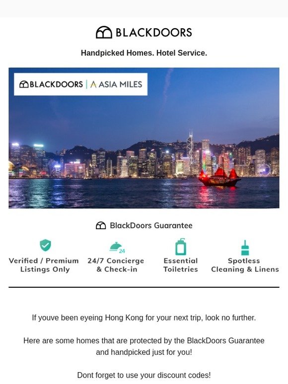 Stay In Hong Kong Like A Local l BlackDoors Handpicked Listings Inside! 