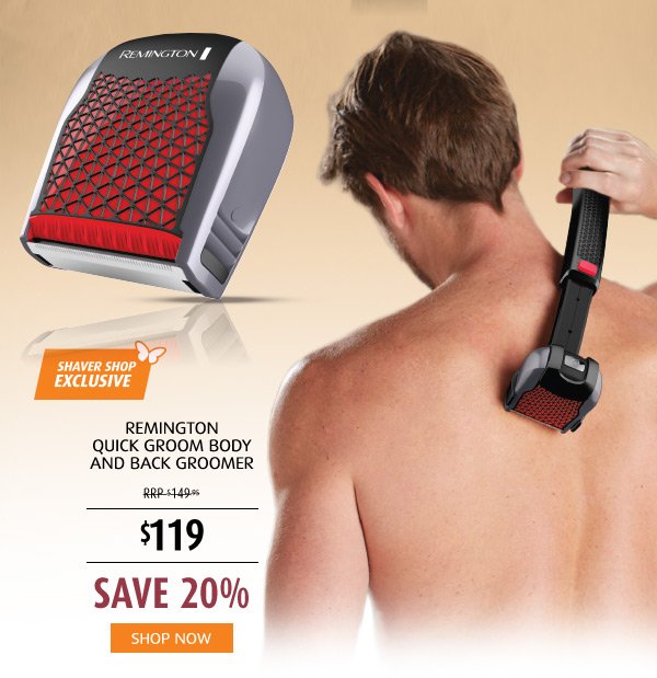 remington quick groom body groomer