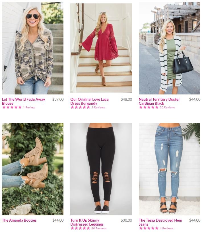 The Pink Lily Boutique: Blogger ...