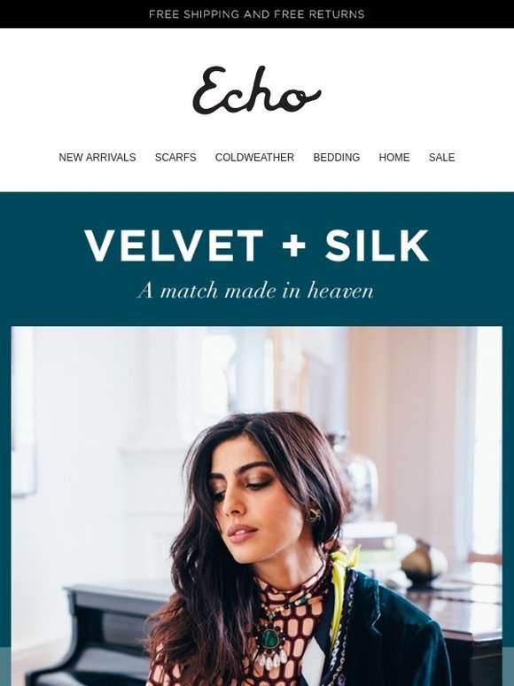Echo Design Velvet And Silk For Every Occasion Milled