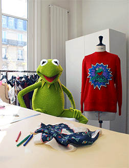 sandro x the muppet show sweatshirt