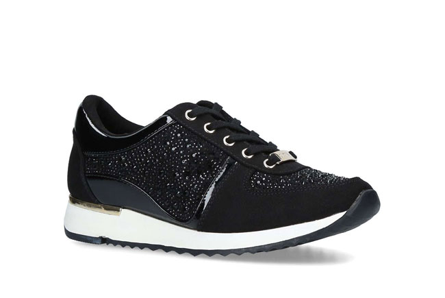 carvela jist trainers navy