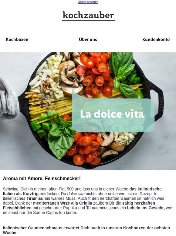 Bella Italia auf Deinem Teller! ☼