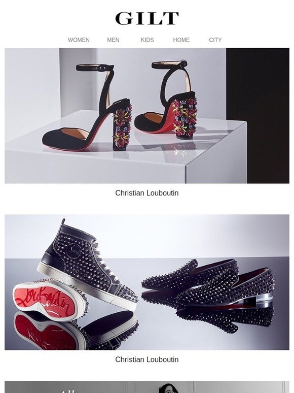 gilt louboutin