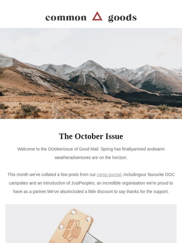 Good Mail - The October Issue