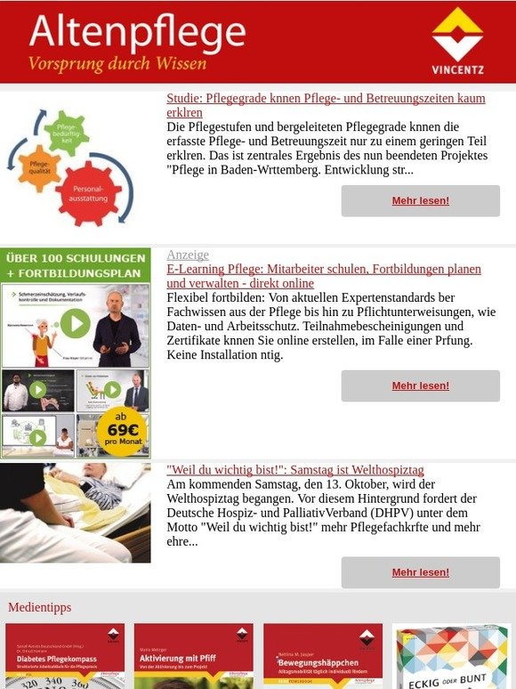 Thema der Woche: Studie über Pflegegrade birgt Überraschungen