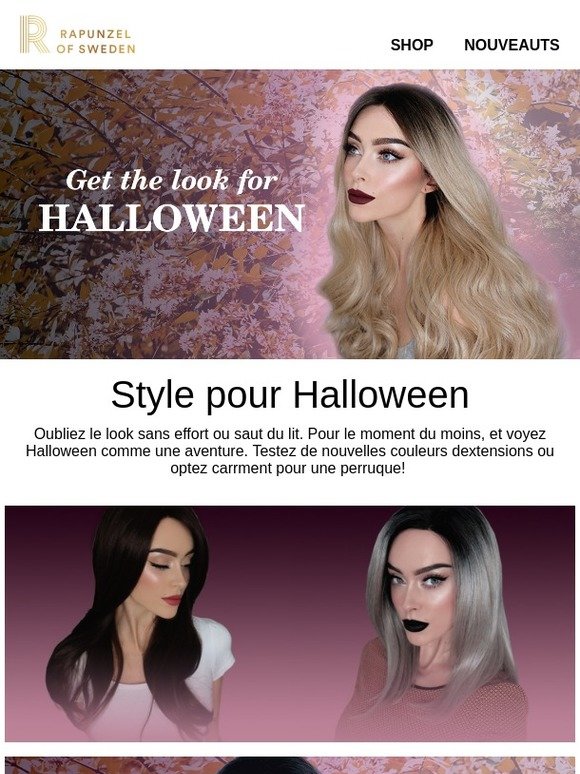 Stylée pour Halloween