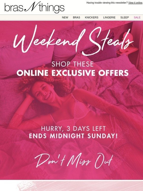 SALE + Online exclusive offers 🙌 || New styles + Introducing Maidenform
