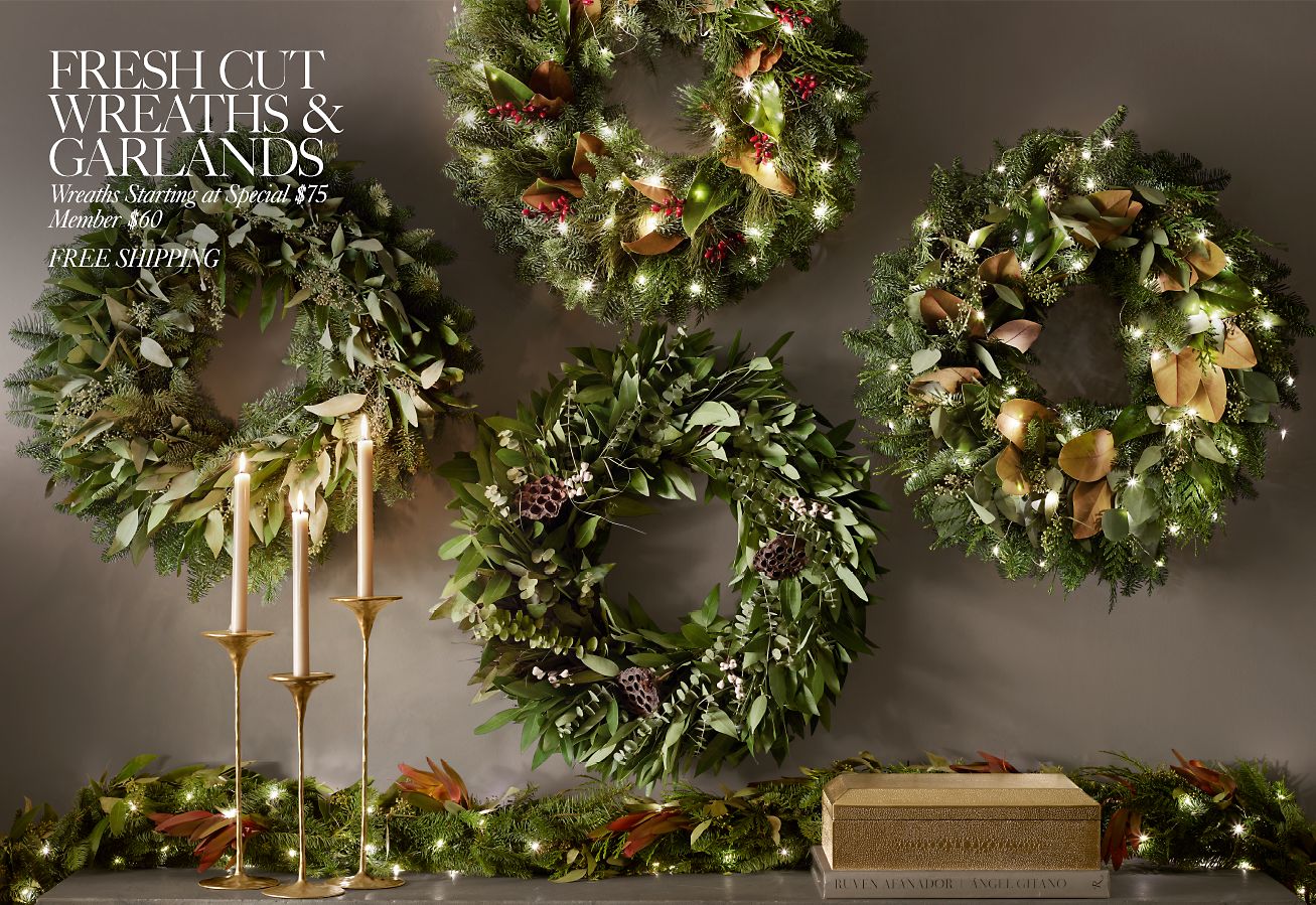 Restoration Hardware Introducing the Holiday 2018 Collection. Inspired