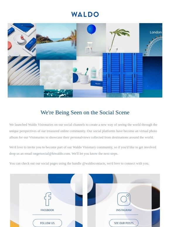 Let's get social