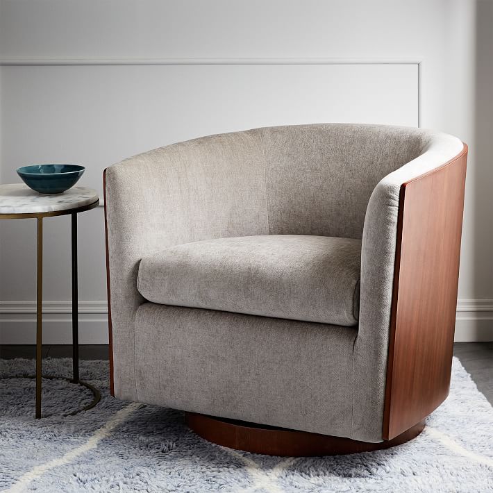 West Elm Duffield Swivel Chair 2024 www.alhudapk