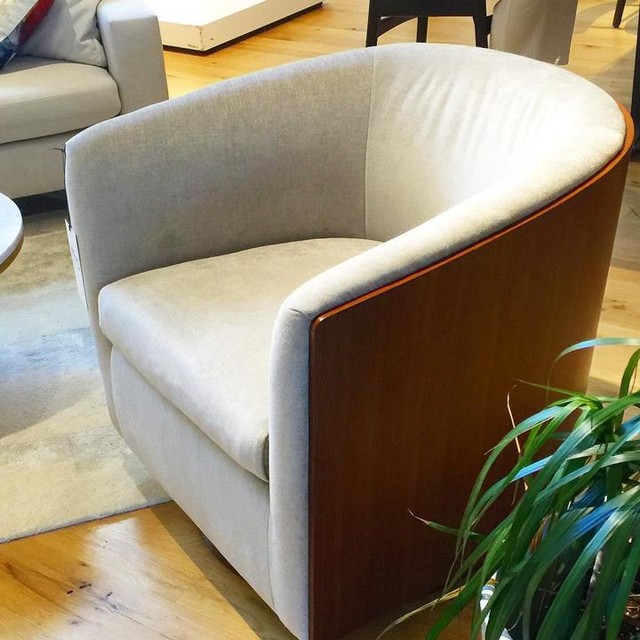 luther swivel chair west elm