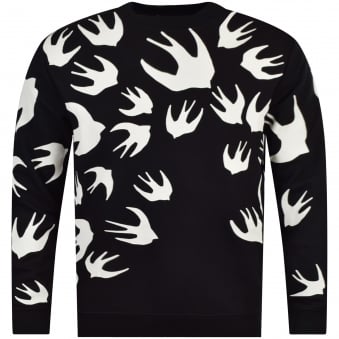 alexander mcqueen bird jumper