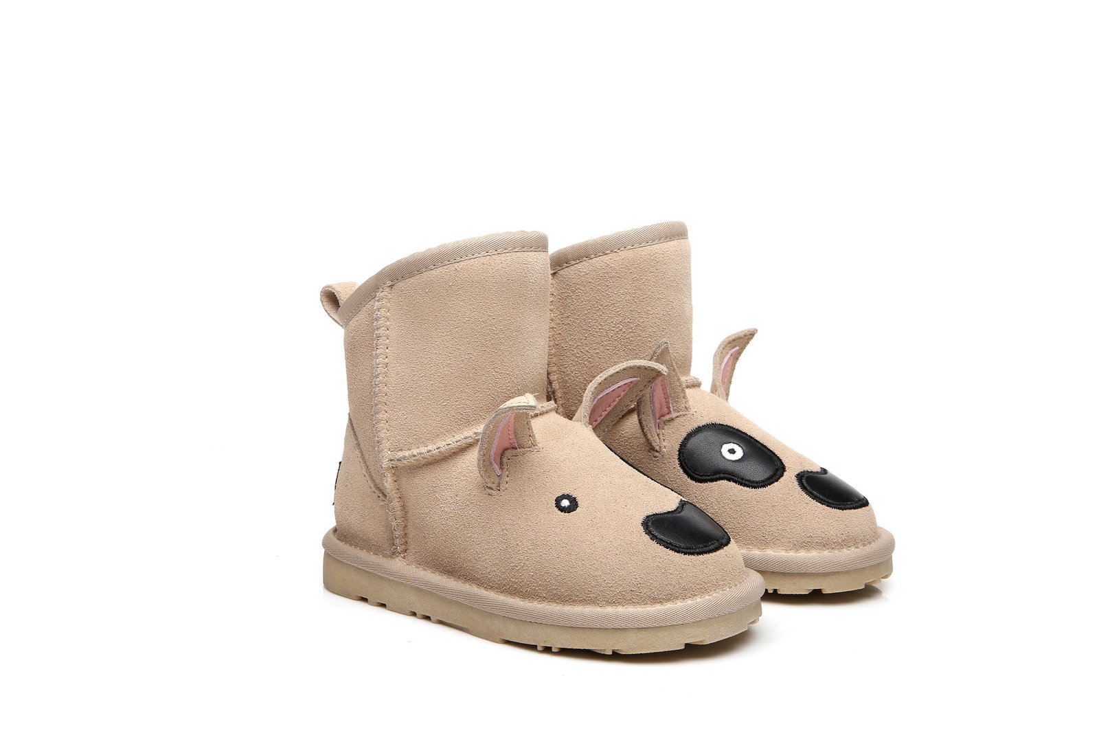 Image of UGG kids Boots Bull Terrier - Cowhide Upper Australian Sheepskin Lining Water Resistant