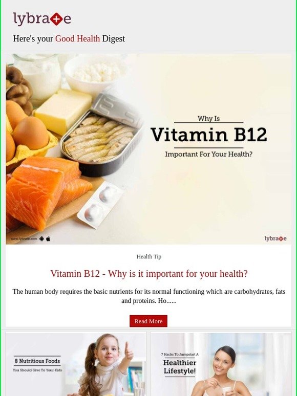 Lybrate IVF CPL Vitamin B12 Why is it important for your health