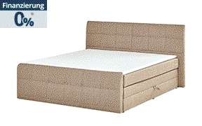 Boxspringbett 180x200 mit Bettkasten Earl