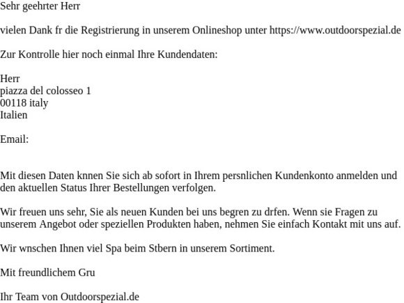 Sie haben Ihr Kundenkonto erfolgreich erstellt