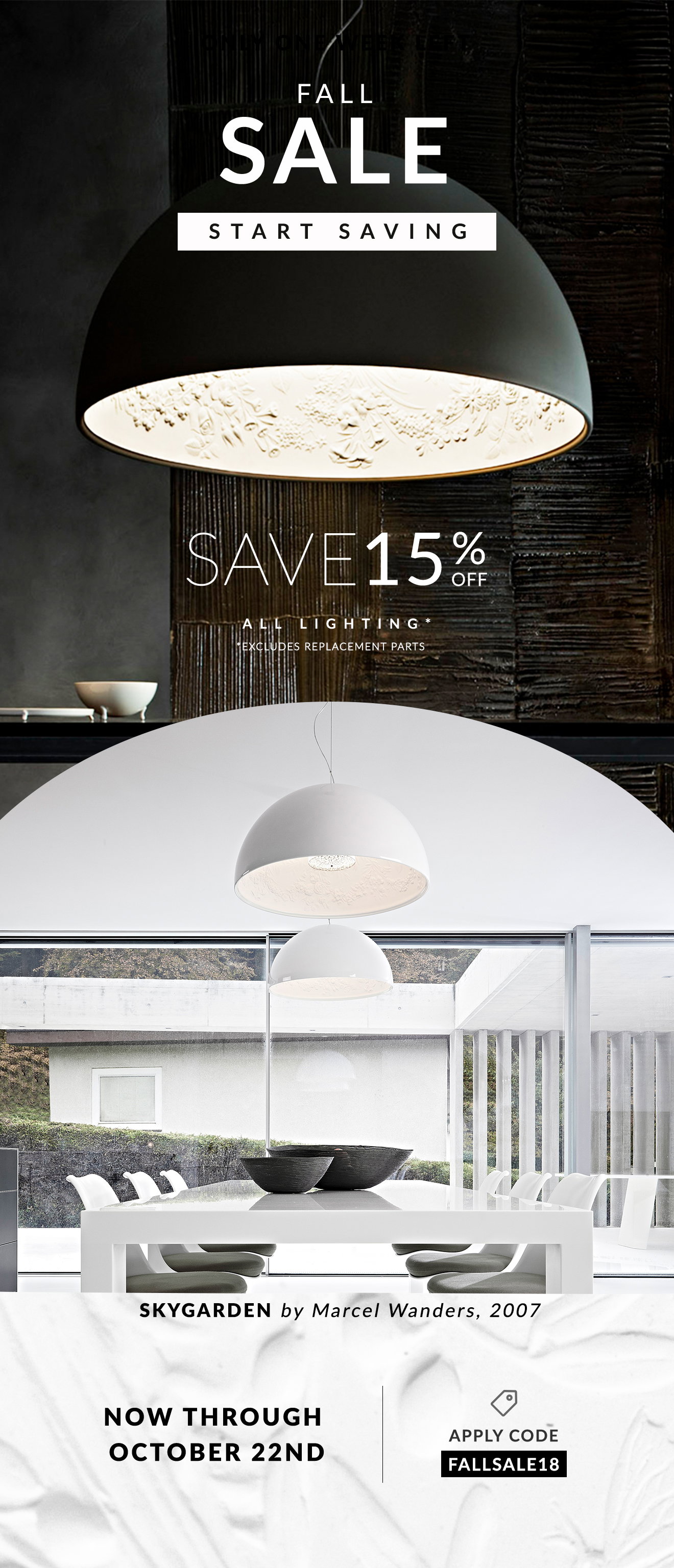 Skynest, the new Flos lamp designed by Marcel Wanders studio