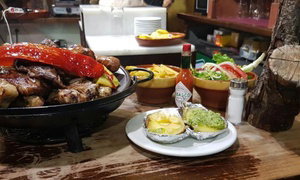 1,5 o 3 kg de carne a la parrilla