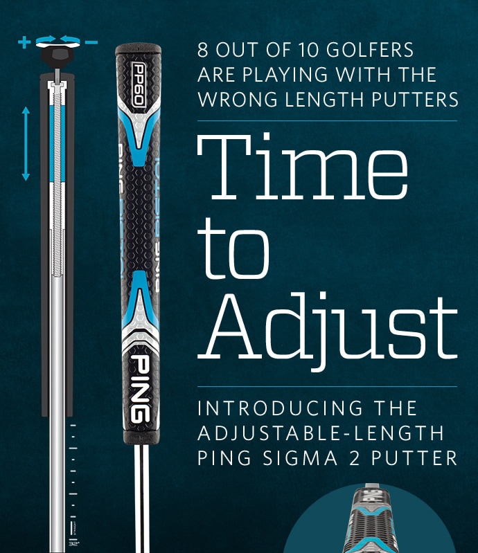 ping adjustable length putter