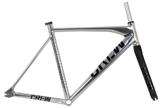 City Grounds NEW Crew Bike Co. Ace Track Frameset Now In Stock Exclusively at City Grounds Milled