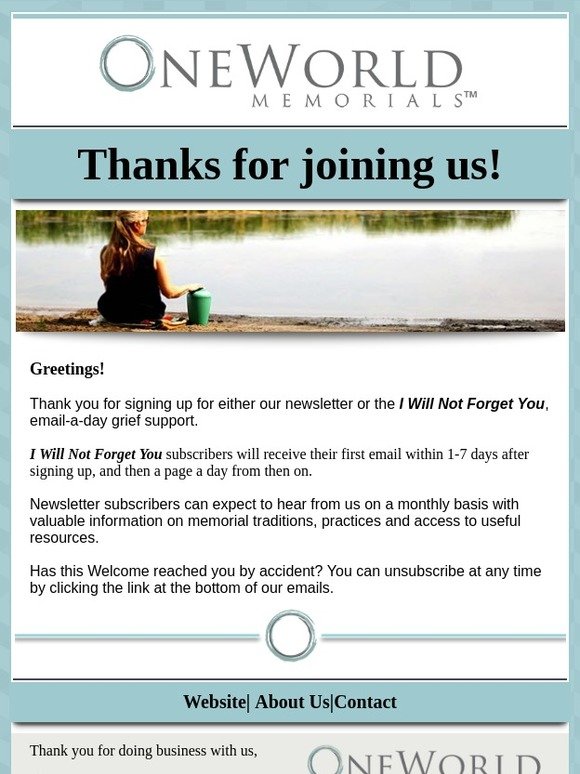 Thanks for signing up!