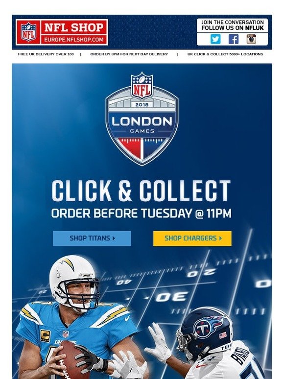 nfl europe shop uk