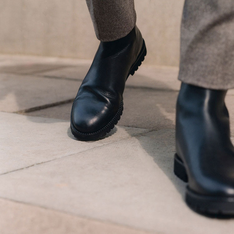 cos sculptural boots