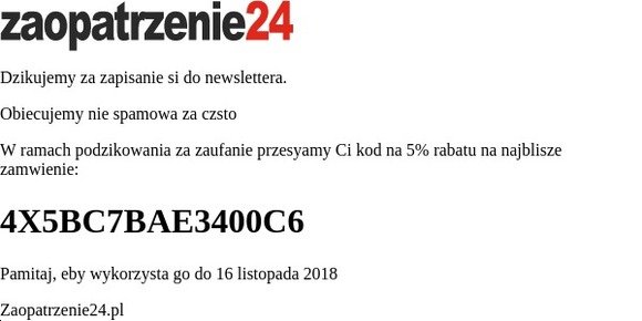 Zapis do newslettera