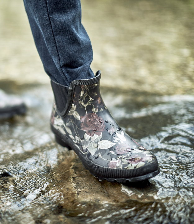Women's Rose Chelsea Rubber Boots