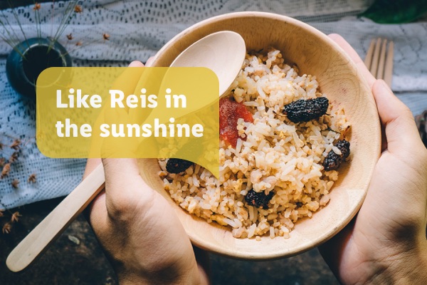 Like Reis in the sunshine