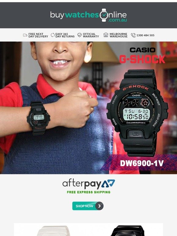 gshock afterpay