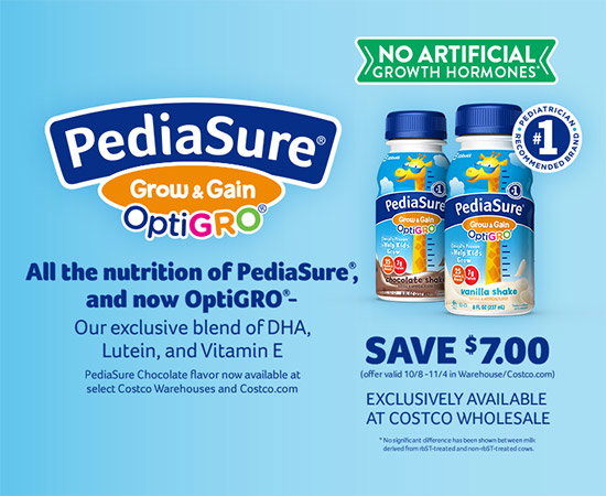 PediaSure with OptiGRO Plus Kids Shake 8 fl oz., 24-count