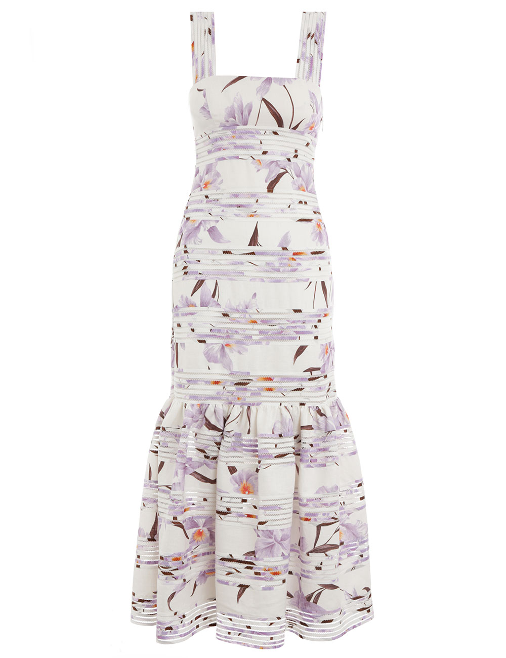 knee length dresses for ladies Corsage Linear Mini Dress