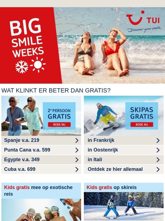 Wat klinkt er beter dan gratis?