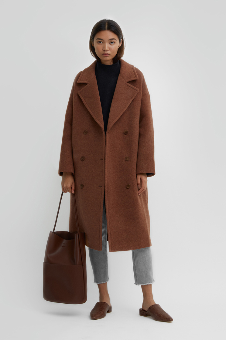 oak and fort teddy coat