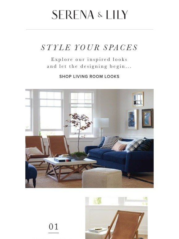 Serena and Lily: 4 living room looks to inspire you. | Milled