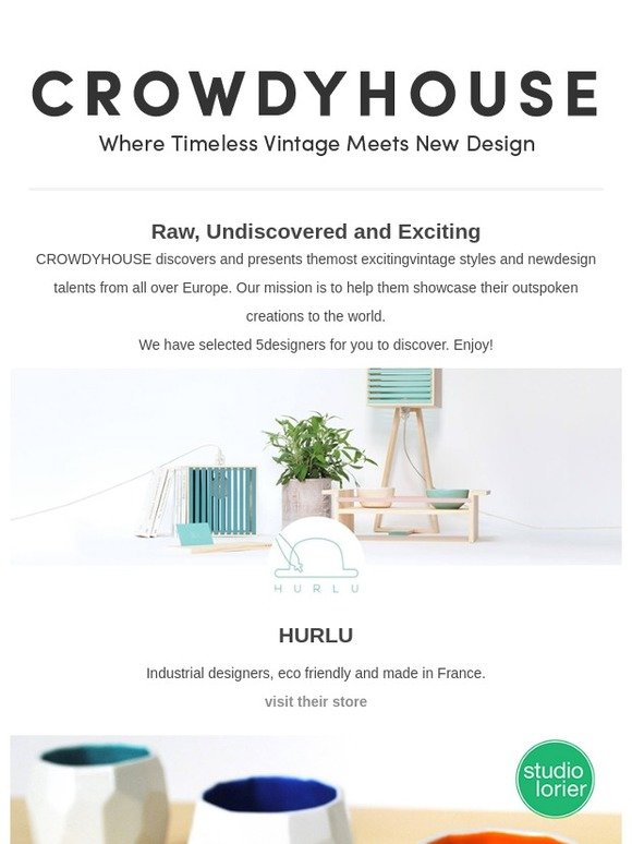 Raw, Undiscovered and Exciting Design Talent 🌟