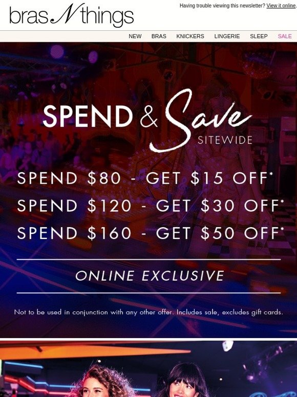 48 HRS ONLY – shop up to 30% OFF SITEWIDE* Spend & Save!