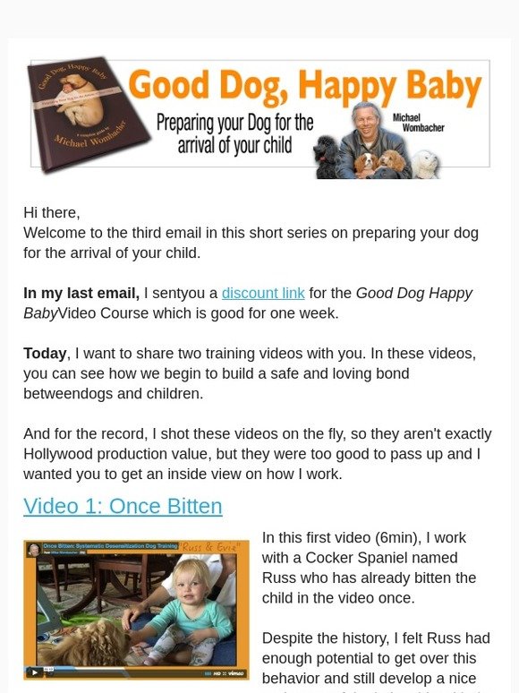 Two Dog Training Videos