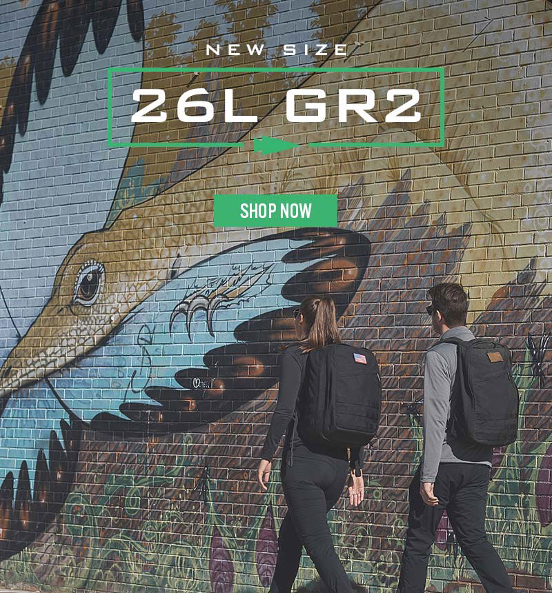 GORUCK: NEW GEAR: Travel the World with the 26L GR2 | Milled