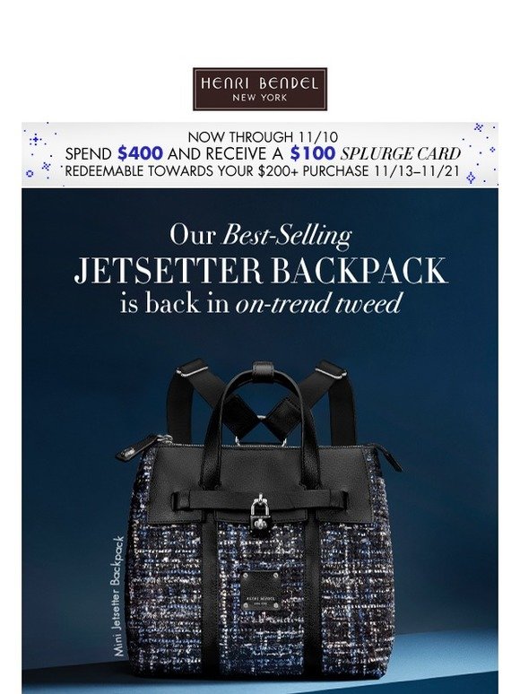 $100 Splurge Card Offer + Tweed 