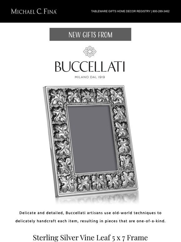 Just In! Newly Added Gifts From Buccellati
