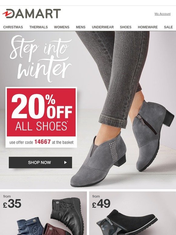 Damart UK Your new favourite boots Milled