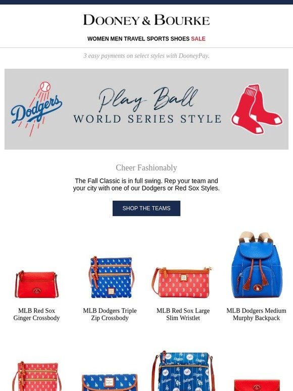 dooney and bourke dodgers backpack