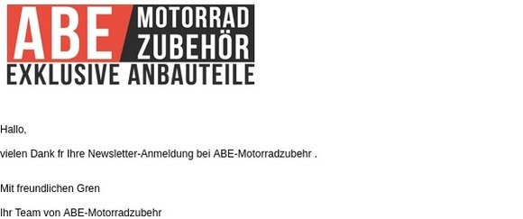 Vielen Dank für Ihre Newsletter-Anmeldung