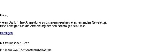 Bitte bestätigen Sie Ihre Newsletter-Anmeldung