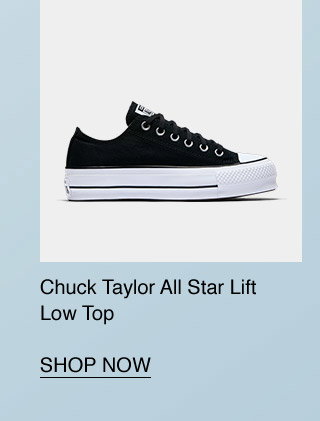 Just Reduced: Chuck Taylor All Star Lift Low Top