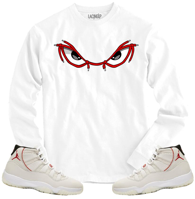 Jordan 11 platinum outlet tint t shirt