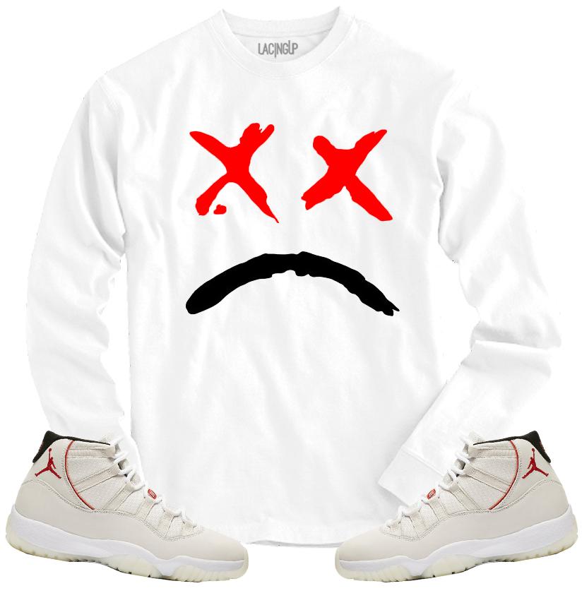 Jordan 11 Platinum Tint shirt match